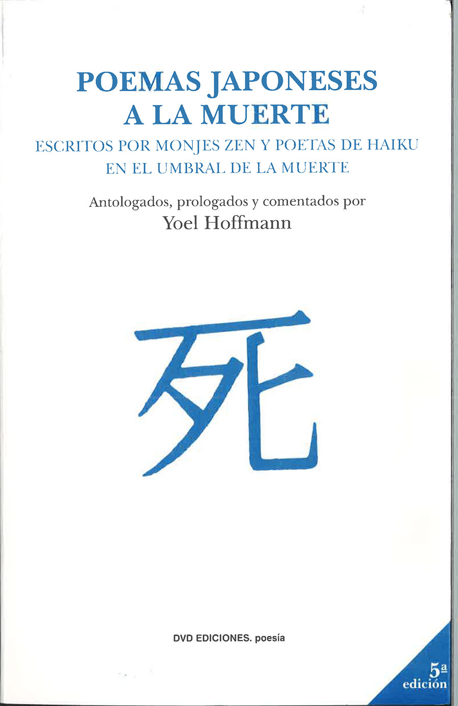 portada Poemas japoneses a la muerte