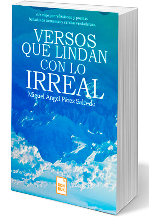 portada versos que lindan con lo irreal