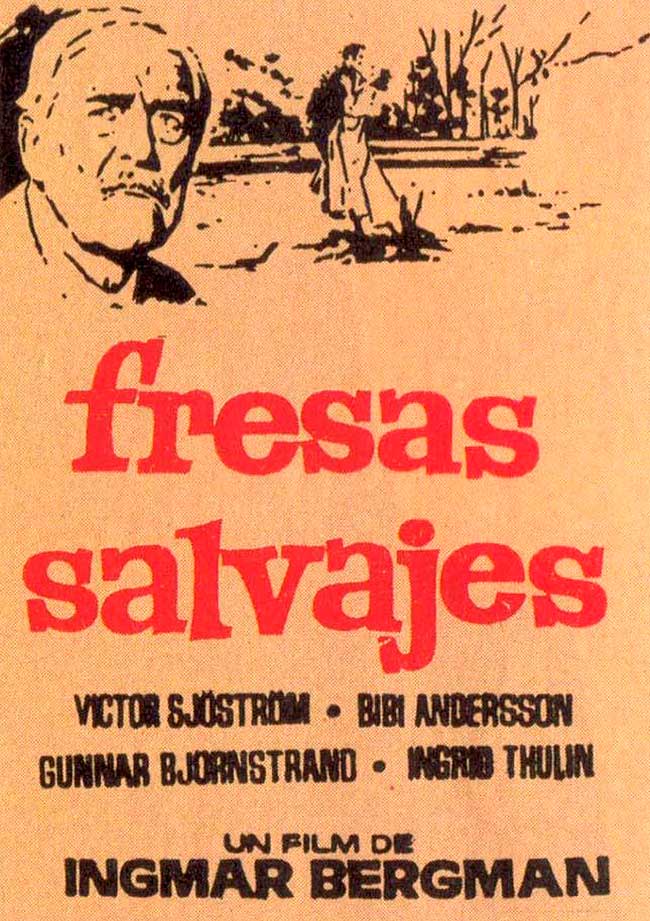 cartel Fresas salvajes