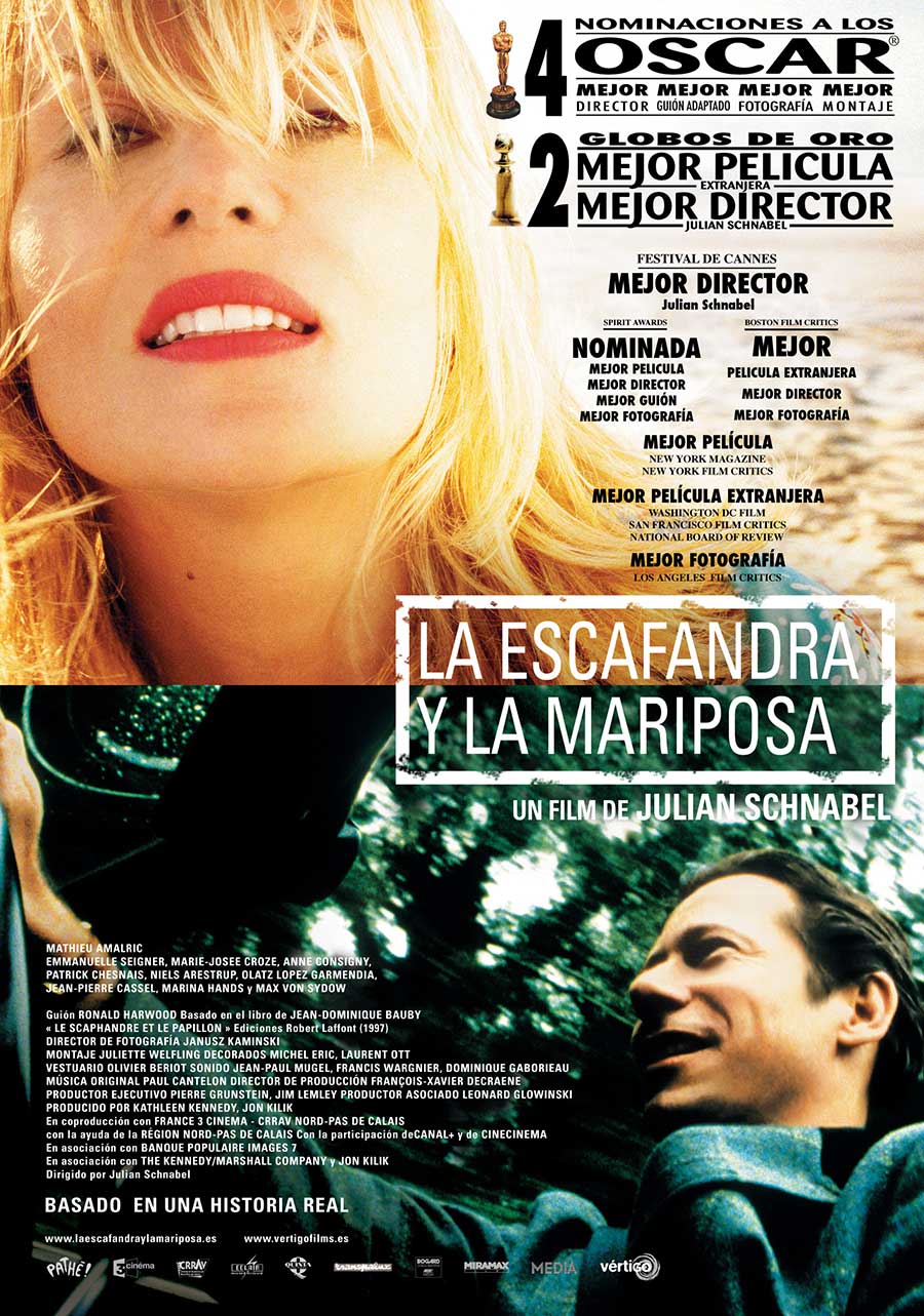 cartel La escafandra y la mariposa