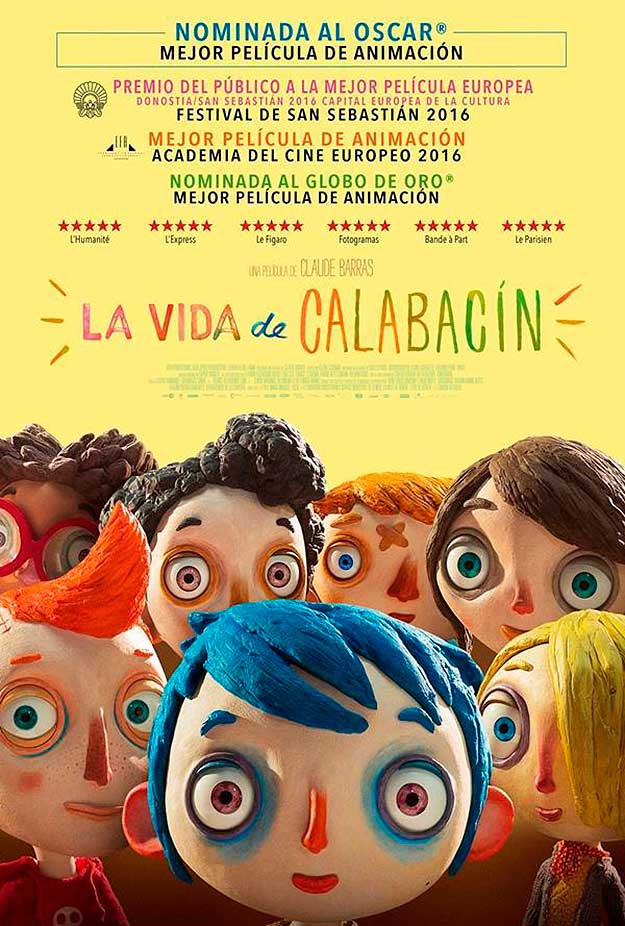 cartel La vida de calabacín