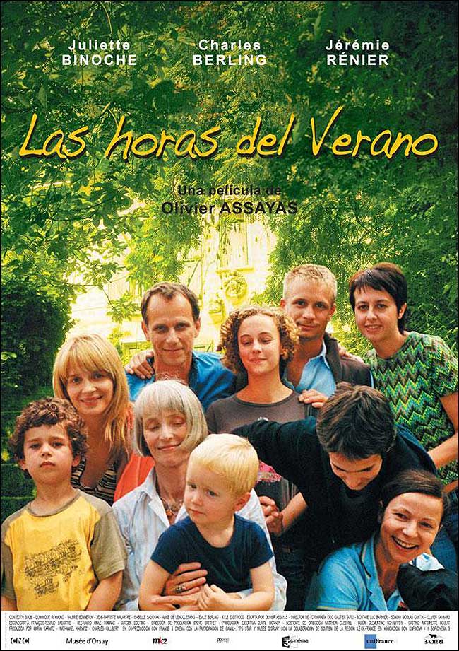 cartel Las horas del verano