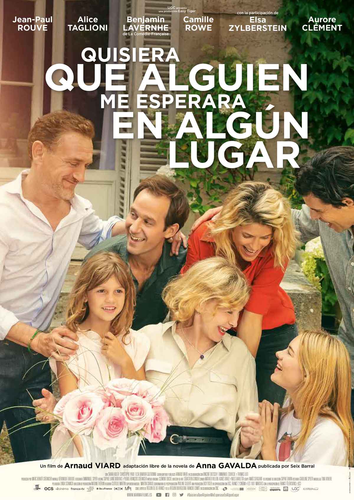 cartel Quisiera que alguien me esperara en algún lugar