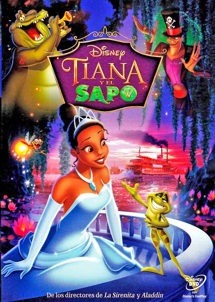 cartel Tiana y el Sapo