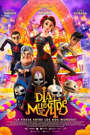 cartel Día de muertos